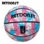 PU leather basketball